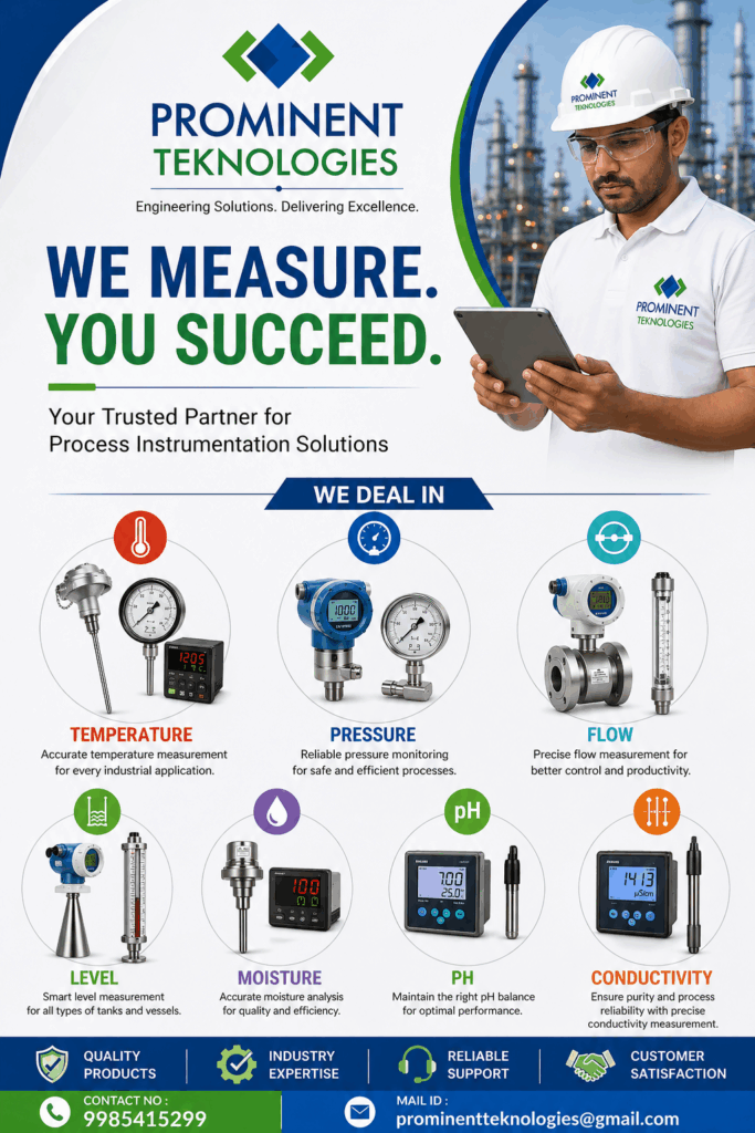 We Measure , You Succeed | PROMINENT - TRUSTED PARTNER